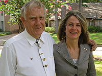 Carol Swenumson Baker (B.S., 1984) surprised her father Glenn Swenumson on Father’s Day with news that she was honoring him through a new geophysics endowment.