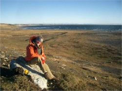 Ian Dalziel in Tierra del Fuego