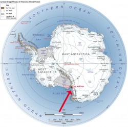 Location of McMurdo Dry Valleys