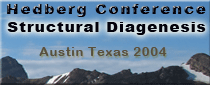 Structural Diagenesis Hedberg - 2004 AAPG Research Conference.  Structural Diagenesis: Fundamental Advances and New Applications from a Holistic View of Mechanical and Chemical Processes