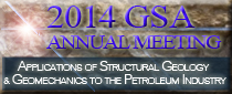 2014 GSA Session - Applications of Structural Geology and Geomechanics in the Petroleum Industry.T190. This session highlights structural geology and geomechanics research with strong petroleum industry applicability. P. Hennings, S. Davis, & S.E. Laubach, chairs