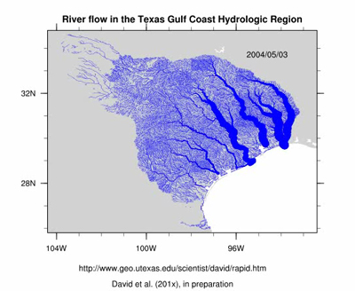 Texas Stream Flow Animation