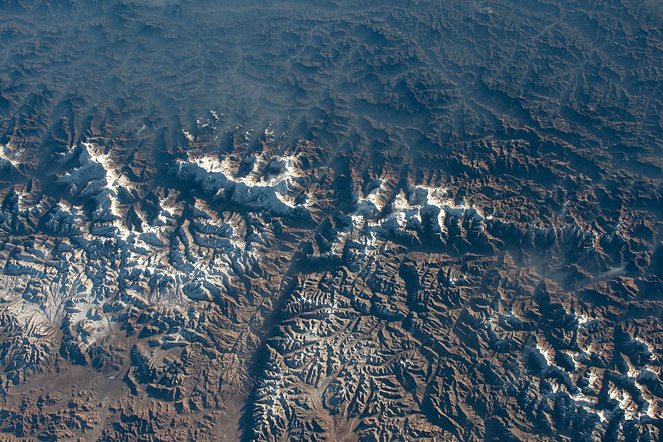 View of Nepal taken during ISS Expedition 64. Annapurna. JSC Gateway to Astronaut Photography of Earth, Dec. 2020