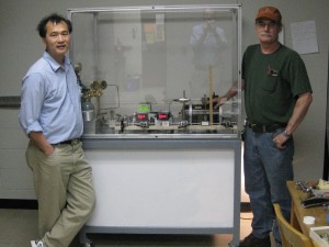 Afu Lin (left) and Roger Gary (right) with AIR Loader