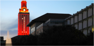 The Jackson School's educational buildings are in the heart of the main UT Austin campus.