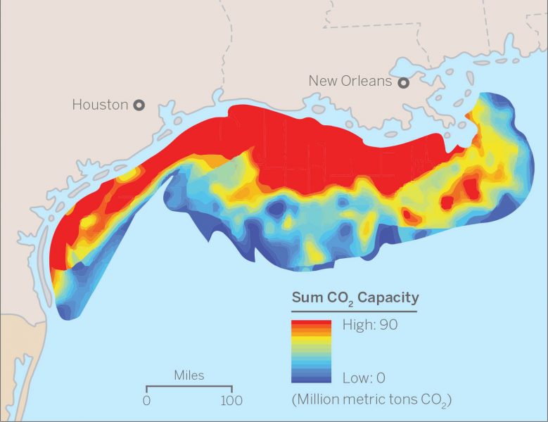 Co2 Storage Map