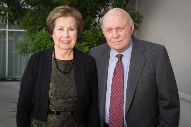 Connie Dyer (B.A. '58) and Byron Dyer