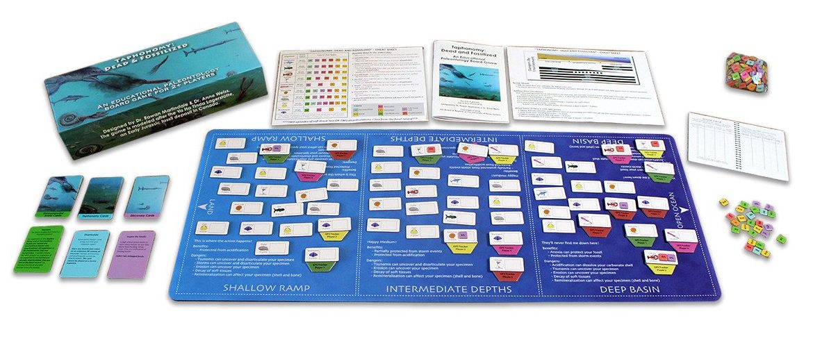 Fossilization Board Game Hits Shelves Jackson School of Geosciences