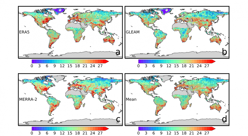 Global Drought To Heavy Rain Map