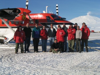 UTIG & BAS Scientists in Antarctica 2004