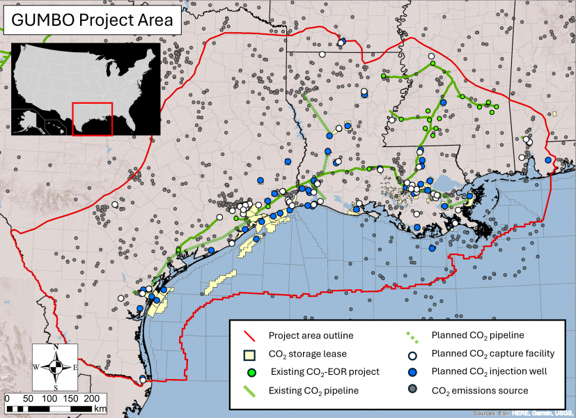 Gumbo Co2 Map For Press Release