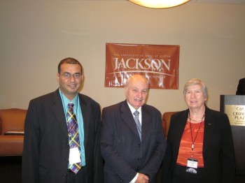 Robert Persuad, Juan Legisa and Sharon Mosher