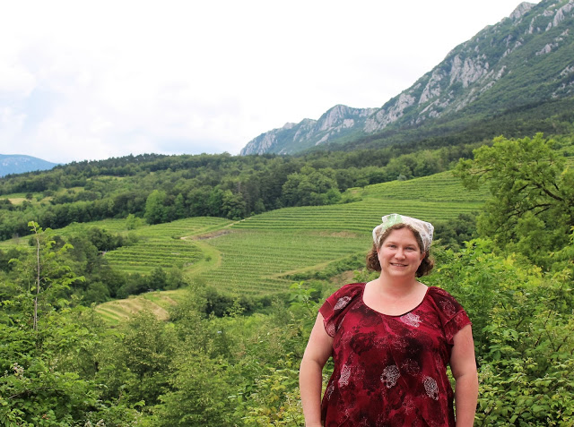 Rowan Martindale in Slovenia's Vipava Valley.