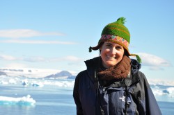 Julia Clarke, a paleontologist with The University of Texas at Austin Jackson School of Geosciences, is one of the principal investigators for the international research mission to Antarctica. 