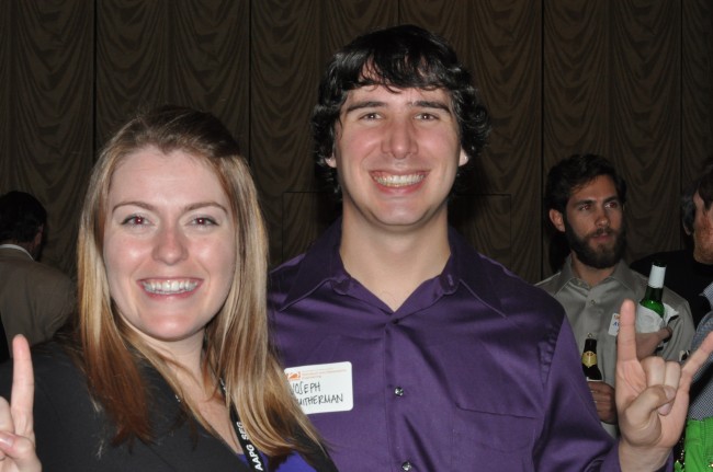 Katie Fry (M.S. '15) and Joseph Smitherman