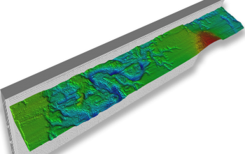 3-D marine seismic data from the Gulf of Mexico.