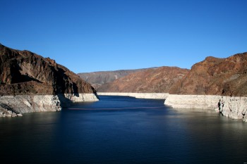 The Colorado River supplies water to Lake Mead, the largest man-made reservoir in terms of capacity in the United States. New research from The University of Texas at Austin has found natural variability, not humans, have the most impact on water stored in the river and the sources that feed it.  U.S. Geological Survey