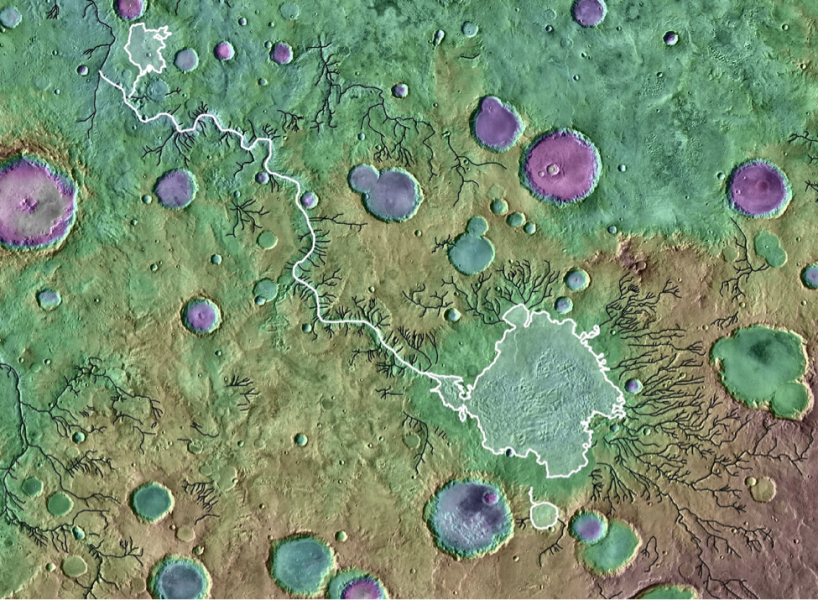 Mars Outlet Crater