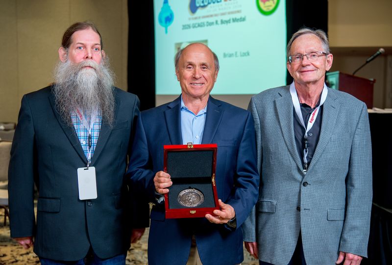 Sweet Receives Top Gulf Coast Geology Award