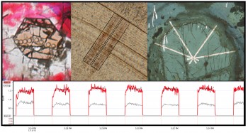 Laser ablation mineral samples and data. Nathan Miller.