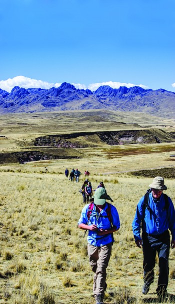 View of the Altiplano in southern Peru. Wout Salenbien