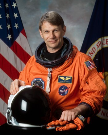 Piers Sellers, a NASA astronaut as well as a NASA deputy director, has been on three space shuttle missions and has done six space walks. NASA.