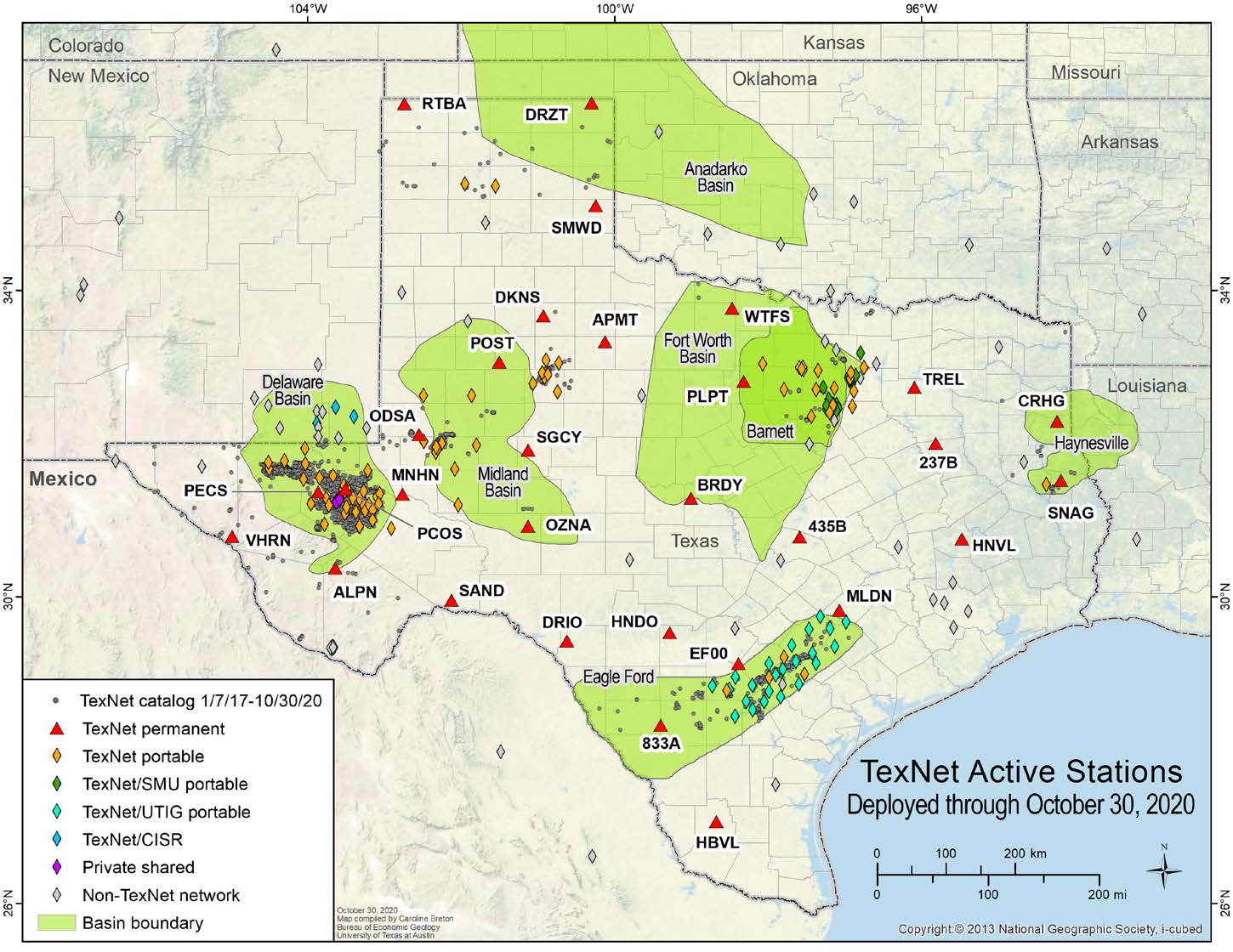 Texas Earthquake System Strengthens National Network Jackson School