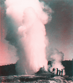Yellowstone's giant geyser.