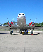 This World War II era DC-3 is being upgraded to a flying science lab to study Antarctic glaciers.