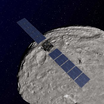 dawn_orbit_121211_full Dawn spacecraft over Vesta