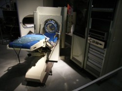 With a little help from their friends the Beatles, scientists at EMI's Central Research Lab invented the first commercial CT scanner. Photo: Philip Cosson.