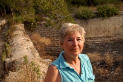 Lourdes Ferriño, whose family has lived and worked here for generations, has converted the family mill into a bed & breakfast. The stream that powered it has long since dried up, along with a retention pond. Photo: Marsha Miller