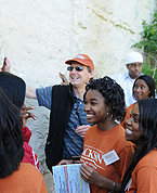 Undergraduates from Fort Valley State University visited Austin to consider transferring into the Jackson School to complete their geoscience degrees.