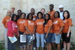 Eight students and their instructor, Aditya Kar, were hosted by members of the Jackson School, including Charles Kerans, Peter Flemings, Cristina Rodriguez and past Fort Valley students who currently study at UT Austin.