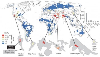 Groundwater footprints for the world's major aquifers