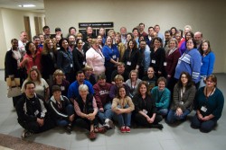 The first cohort of science teachers visited the Institute for Geophysics for the “Poking Holes in the Planet” PDA in February, 2008.