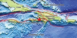 Haiti Fault Map