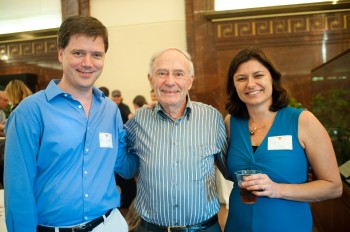 long-sandycarson-43 Leon Long with Rich Ketcham (left) and Laurie Duncan (right)