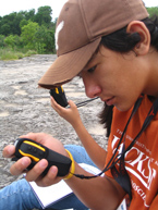 Students from Manor New Tech High School took a field trip to McKinney Falls State Park to do hands-on science experiments.