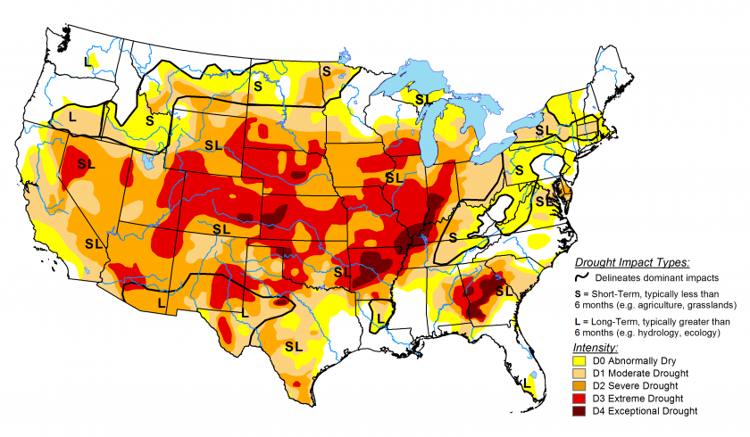 Map July Usdm