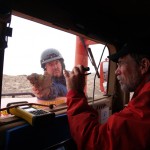 “I had never tried to do field geology sitting in a vehicle,” said Helper. “I was actually quite surprised at what I could accomplish.”