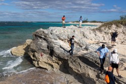 Studying Early Holocene Dunes, North Bay. 