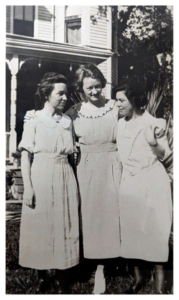 Photo left to right: Hedwig T. Kniker, Esther R. Applin; Alva C. Ellisor