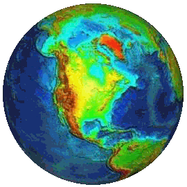 earth topography