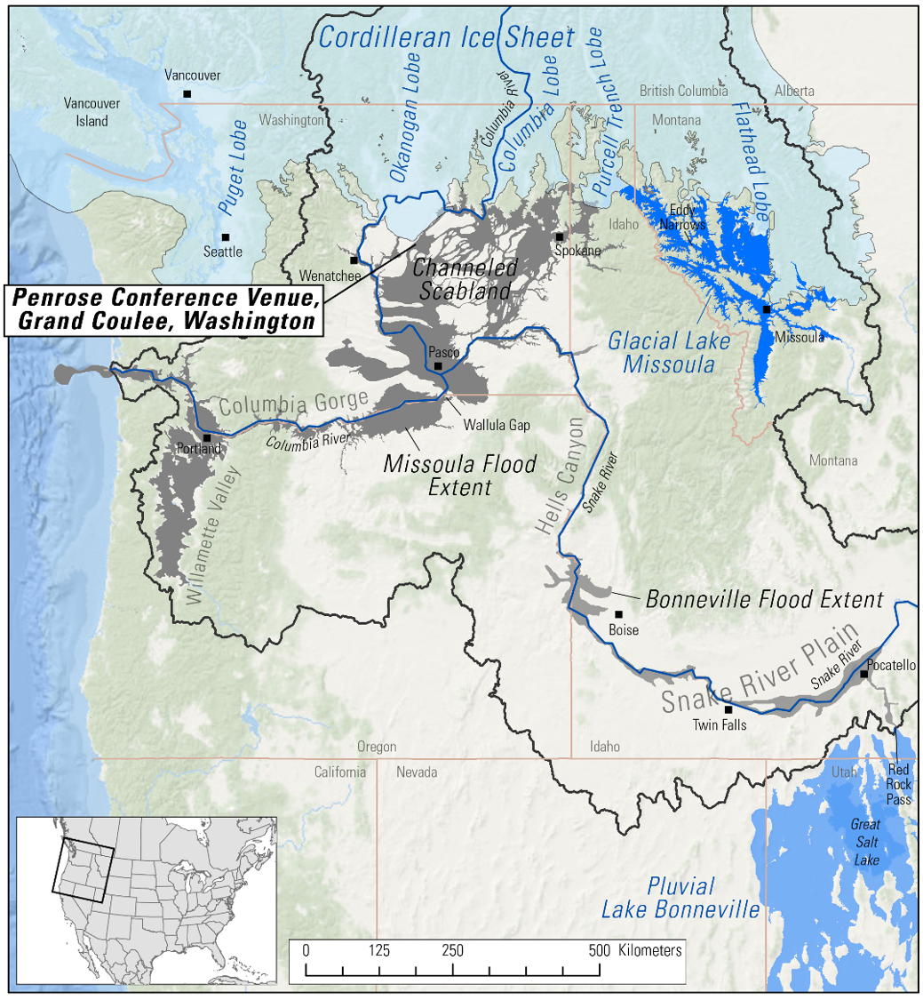 Outburst Floods Penrose Channeled Scabland