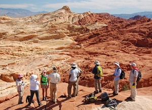 Structural diagenesis field seminar, Valley of Fire