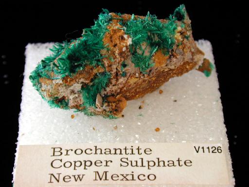 Brochantite image.
