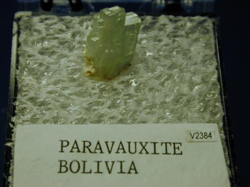 Paravauxite image.