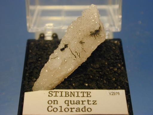 Stibnite image.