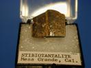 Stibiotantalite image.